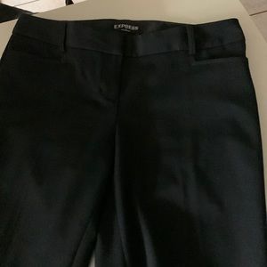 Express black slacks size 6 long